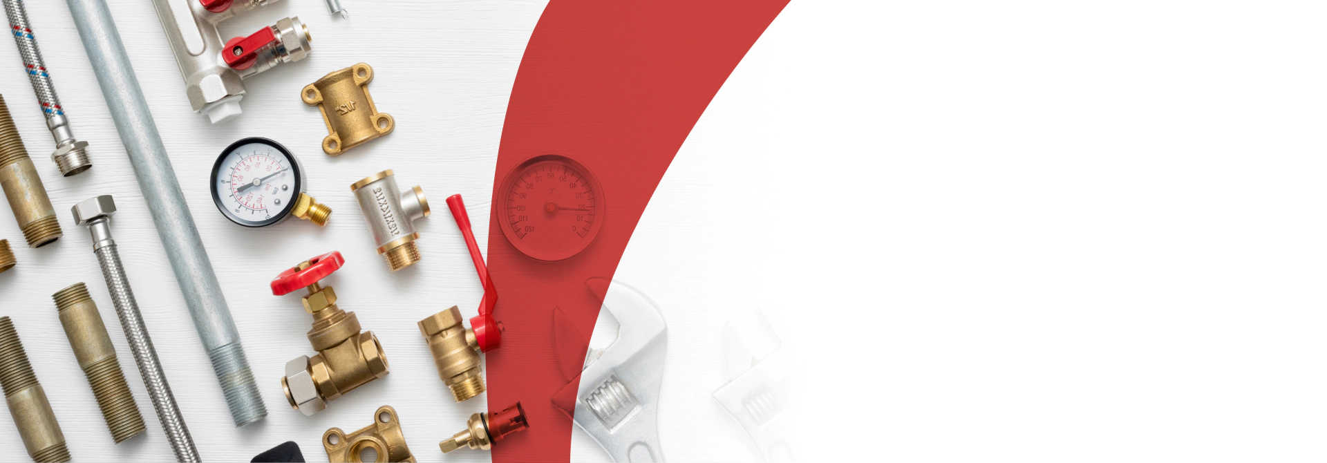 flat layout design of plumbing tool concept